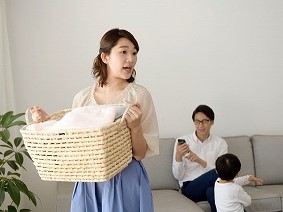 共働き 子育て世帯 家庭経営 洗濯編 妻のキモチ リビングくらしhow研究所